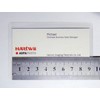 Hartwii Name Card/ID Card Size 66x98mm Cold Self Seal Self