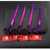 Purple Dragon 8.0 inch Professional Pet Grooming Scissors,Dog Straight Shear,