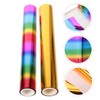 Operitacx 2rolls DIY Heat Activated Foil Transfer of Versatile Foil