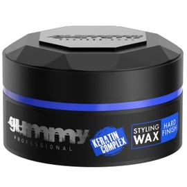 Gummy Gummy Hard Finish Hair Styling Wax 150ml - 5.07 Fl Oz (Pack of 1) Hard Finish
