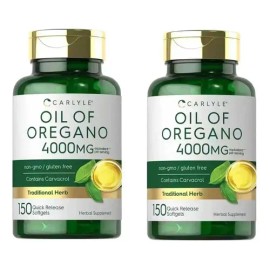 2pc Aceite De Orégano  Potencia Máxima Contiene Carvacrol                                                                                             