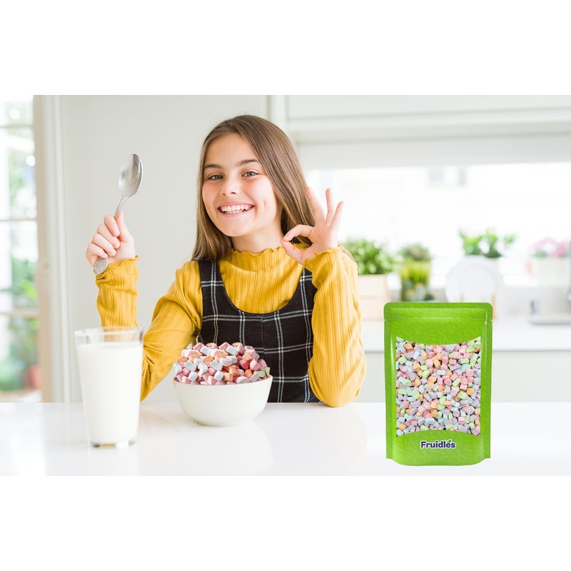 Fruidles Multicolor Mini Dehydrated Marshmallows in Resealable Bag - for