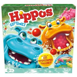 Hasbro Hippos Glotones Juego Preescolar 2-4 Jugadores 3+ años