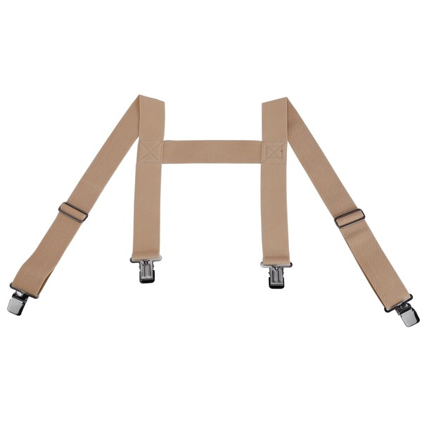 GNEGNI 2'' Wide Suspenders for Men, Adjustable Men's Suspenders/Harness, Heavy