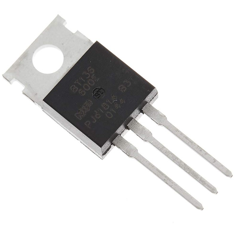 Bridgold 10pcs BT136-600E BT136-600 BT136 TriacThyristor, Gate Trigger 4A/600V, Through