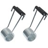 HAJXZH 2 PCS Spring Hinge Door Closer Universal Butterfly Storm