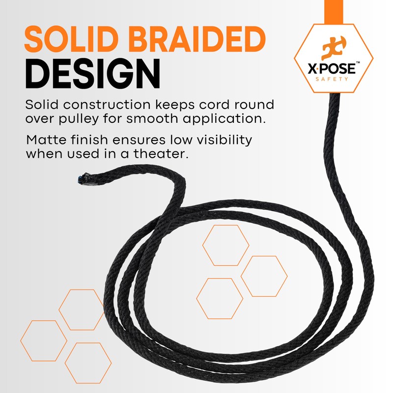 Xpose Safety #6 Sash Cord – 3/16 Inch x 100