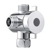Shower Head T Adapter 3 Way Splitter Valve Diverter for