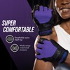 Contraband Pink Label 5127 Womens Vegan Weight Lifting Gloves w/Synthetic