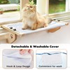 AMOSIJOY Cat Sill Window Perch Sturdy Cat Hammock Window Seat