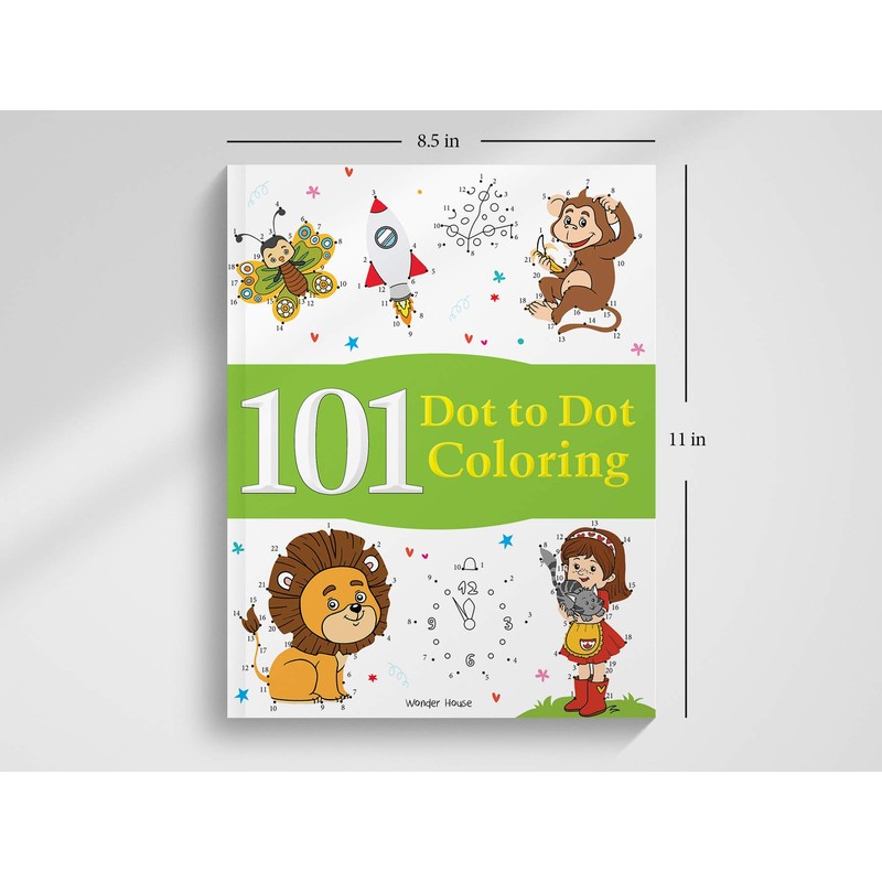 101 Dot To Dot Coloring (101 Fun Activities)