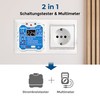 KAIWEETS Socket tester with RCD test and LCD voltage display,