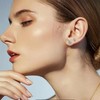 6 Pairs Hypoallergenic Stainless Steel Cubic Zirconia Stud Earrings Set