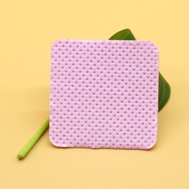 Toallitas holigie 200pcs de uñas de pelusa, toallitas de pegamento de extensión de pestañas de limpieza eficientes para las extensiones de pestañas clavos de las pestañas (Rosa)
