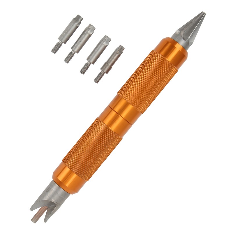 Swivel Head Deburring Tool Aluminum Alloy Steel Deburring Tool Set