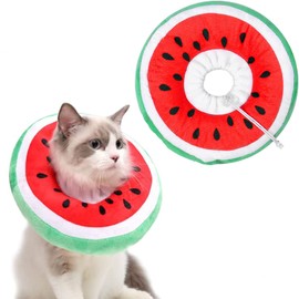 crazy bean Postoperative Protective Collar for Cats Soft Adjustable Safe and Comfortable Cute Elizabethan Kitten Collar