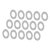 120Pcs Washer Flat Stainless Steel 4mm ID 7mm OD Accessory