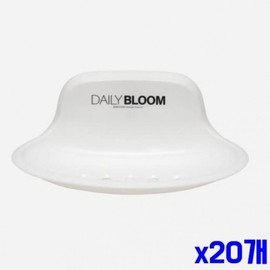 White suction type oval soap dispenser x 20 soap stand