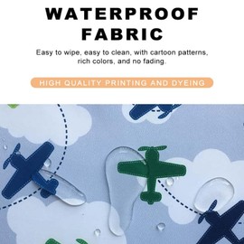 MHwan Child Booster Seat, Waterproof, Breathable Booster Seat, Comfortable and Non-deformable for Long Sitting, Double Layer Non-Slip Safety Buckle