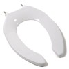 PLUMBING TECHNOLOGIES PlumbTech 421C-00 Extra Heavy Duty Toilet Seat Open