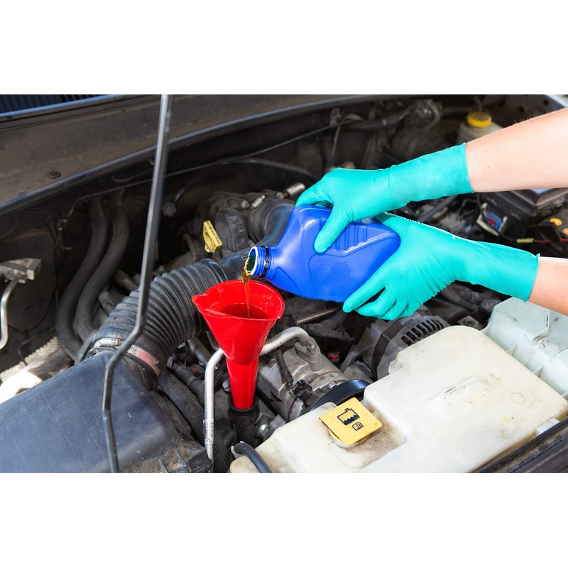 Ansell Microflex 93-260 Disposable Nitrile/Neoprene Gloves, Chemical Resistant, Industrial, Mechanics