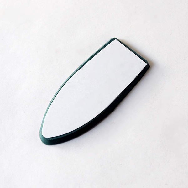 Ozaki Kameshoten KO Finishing Spatula God Finger Replacement Rubber for L Size Green 0.1 inch (3 mm) 1 Piece | Caulking Sealing Spatula
