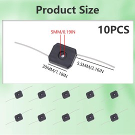 10pcs String Trimmer Head, 150mm Strimmer Blades Replacement Line Lightweight Portable Accessories for Electric Trimmers Grass Cutting Head Trimming in Gardens Lawns Crops