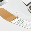 Performore Durable Archival Binder Case with Adjustable Bar and Smooth