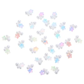 Ipetboom 30pcs Art Charms Elegant Manicure Gems for Nail Decorations for Weddings Parties and Special Occasions for Home and Salon Use