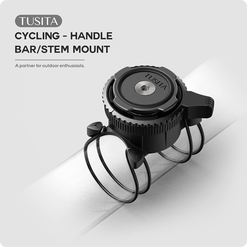TUSITA Twist Lock Handlebar Stem Mount - Cycling