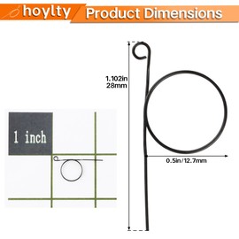 hoylty 90626125 String Trimmer Spring Replacement Part (2 Pack)