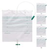 Xiaozhifu Urinbeutel 3000ml, 5 PSC Urinbeutel Beinbeutel, Urindrainagebeutel mit schlauch,