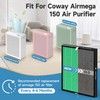 VALZONE 2 Pack 150 True HEPA Filter Replacement Sets for