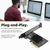 ASHATA PCIE 4X to USB 3.2 Gen 2 Expansion Card,