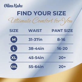 Adult Diapers for Women, Leak-Proof Comfortable Fit, Medium Size, 76 Count, Daytime M