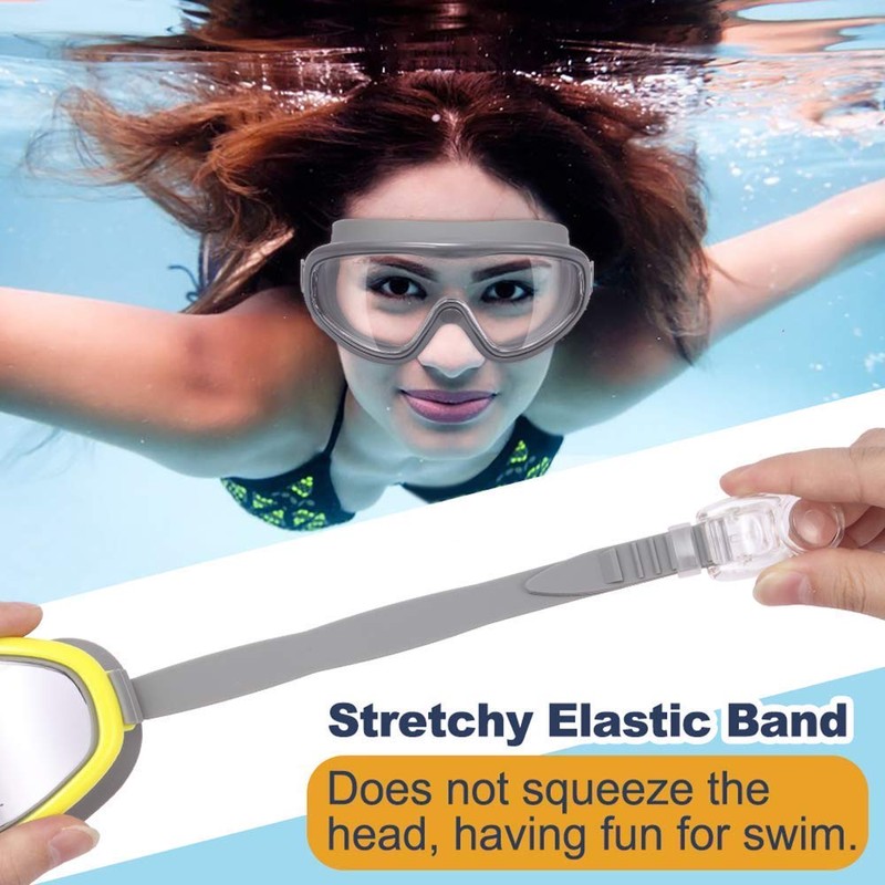 Braylin Swim Goggles, 2-Pack Swimming Goggles for Adult Men Women,