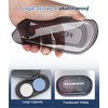 Doter Leakproof Travel Soap Dish with Lid - Draining Soap