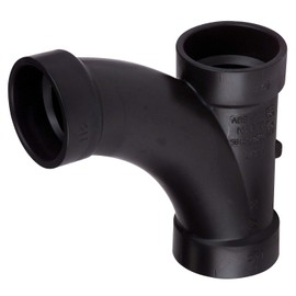 NIBCO 5812LR 3 H x H x H Combination Long Radius Tee-Wye ABS