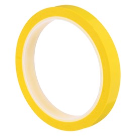 uxcell 1/2" x 36 Yard Graphic Tape Whiteboard Grid Marking Tape Pinstripe Chart Line, Dark Yellow