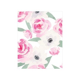 Caspari Flora Flora Gift Enclosure Cards - 4 with Envelopes