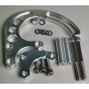 CNCRSR Small Block Chevy Alternator & Power Steering Brackets Combo
