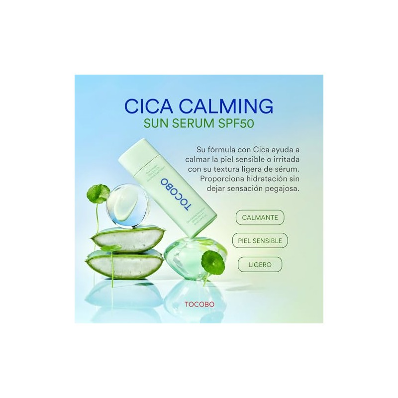 TOCOBO Cica Calming Sun Serum SPF50+ PA++++ 50 ml Protector