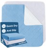 Bed Pads Washable Waterproof 34" x 36", 2 Pack Reusable
