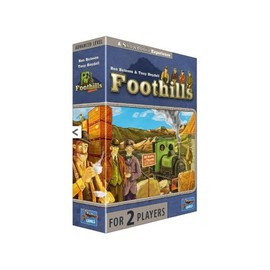 Foothills Board Game | Strategy Board Game | Railway Construction Game | Family Board Game for Adults and Kids | Ages 12 and up | 2 Players | Average Playtime 45 Minutes | Made by Lookout Games