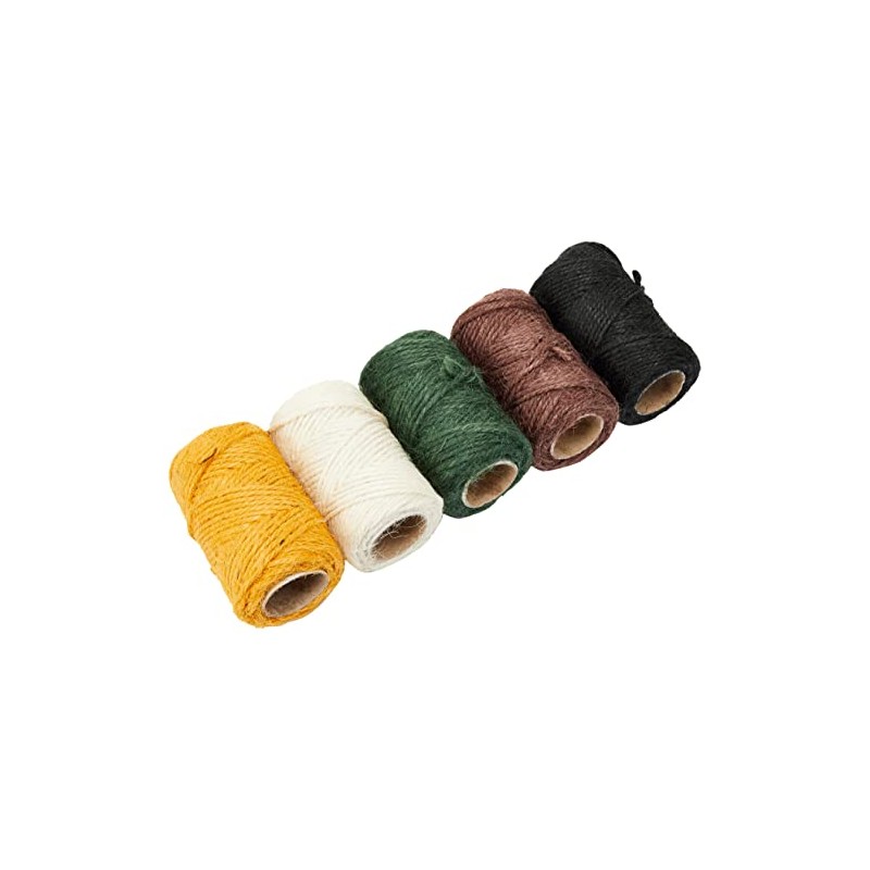 Springboard 70031 Natural Jute Yarn (Pack of 5) 20 m