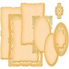 Rectangular Lace Cutting Dies with Metal Frame for Scrapbooking Cutting