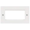 AV:Link | Double Gang Wall Plate Frame for 4 Modules