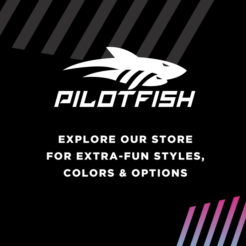 Pilotfish Premium Silicone Sunglasses Strap, Adjustable Glasses Retainer with Unique