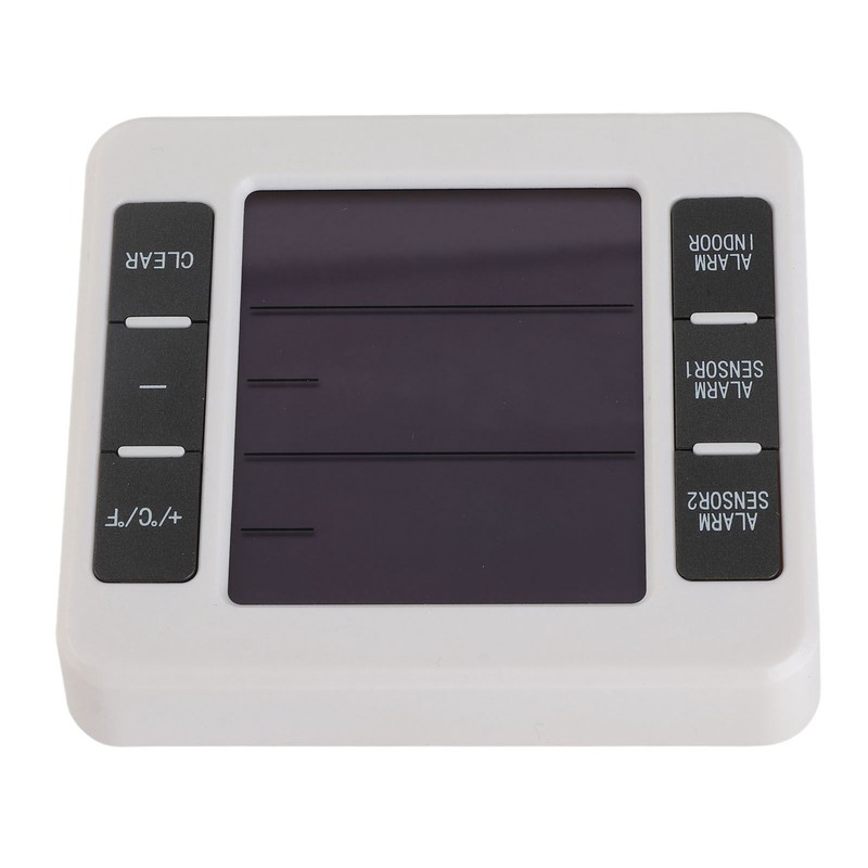 LCD Screen Thermometer with 2 Transmitters Wireless Temperature and Humidity