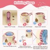 Knitting Machine 32 Needles, Mushroom DIY Hand Knitting Board Rotating
